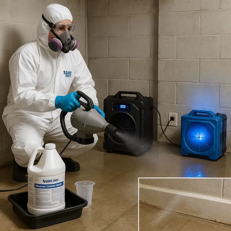 Sanitization and Odor Removal process in Bonanza, GA